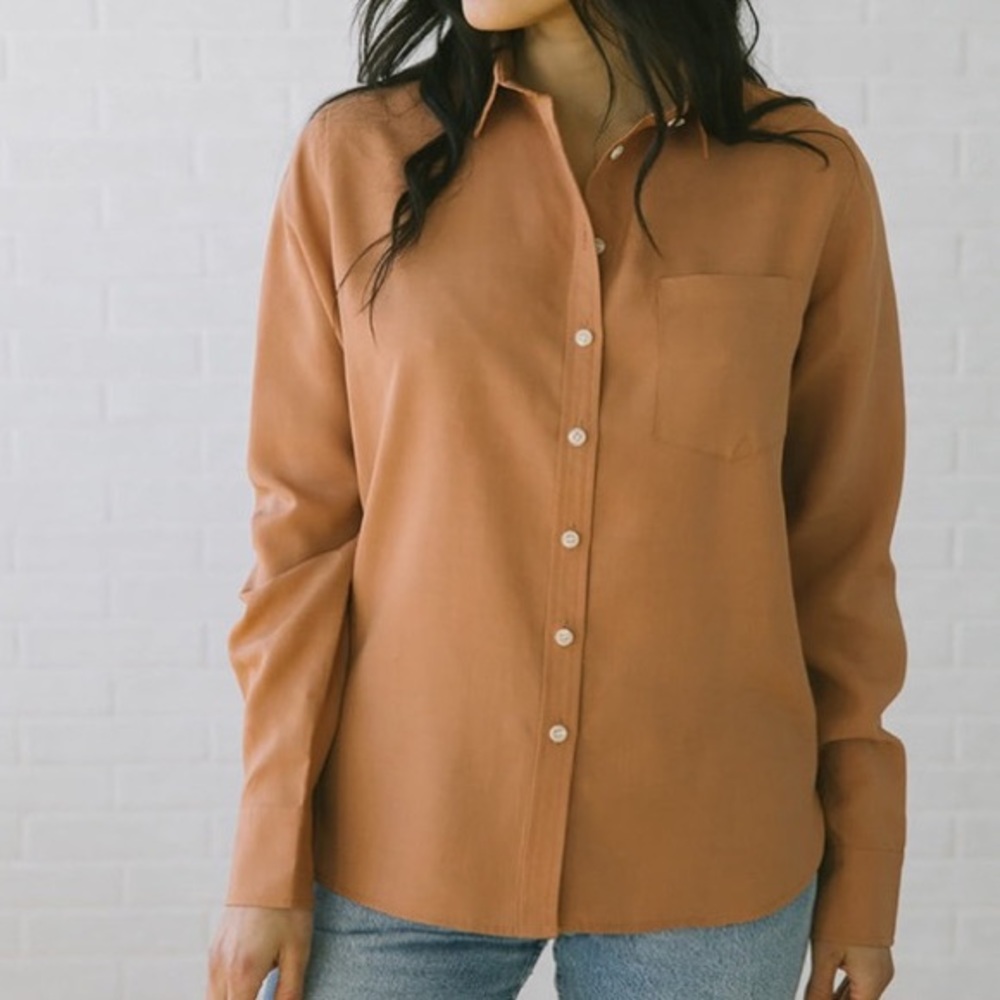 101 Martine button up in Cameo, XS